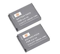 DSTE® 2x SLB-10A Rechargeable Li-ion Battery for Samsung P800 P1000 PL50 PL51 PL55 PL60 PL65 PL70 SL102 SL202 SL310 SL420 SL502 SL620 SL720 SL820 TL9 WB150F WB250F WB350F WB500 WB550 WB750 WB800F WB850F WB1100F WB2100 ES50 ES55 ES60 EX2F HMX-U10 HMX-U20 HZ10W HZ15W IT100 L100 L110 L200 L210 L310W M100 M110 M310W NV9 Digital Camera as Samsung SLB10A