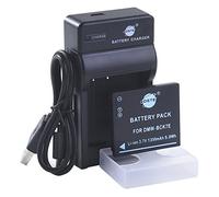 DSTE 4.2V Li-ion Battery Charger for Panasonic DMC Series
