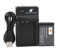 DSTE 7.2V 1100mAh LP-E17 Full Coded Li-ion Battery and Micro USB Charger Compatible for Canon EOS-X8I,750D,760D,800D,77D,EOS M3,EOS M5/M6