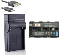 DSTE Battery Charger for Sony NP-F550, NP-F330, NP-F530, NP-F570, 8.4V