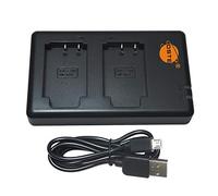 DSTE BC-TRX Battery USB Dual Quick Charger Compatible for NP-BX1, Sony ZV1, ZV-1, Cyber-shot DSC-RX100, HDR-CX405, HDR-GWP88VB, HDR-GWP88VE Camera