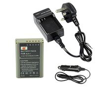 DSTE BLN-1 Replacement Li-ion Battery + Charger DC133U Compatible for Olympus BLN1, BCN-1 and Olympus OM-D E-M1, OM-D E-M5, PEN E-P5 Cameras