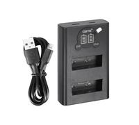 DSTE BLS-5 Dual USB Charger with LCD Display Compatible for Olympus BLS-5 PS-BLS5 BLS-50 PS-BLS50