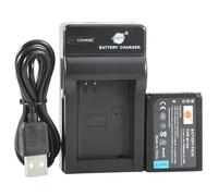 DSTE BP-1030 Rechargeable Li-ion Battery + Travel and USB Charger Compatible with Samsung NX200 NX210 NX300 NX300M NX500 NX1000 NX1100 NX2000 Digital Camera as BP1030 BP1130 ED-BP1030
