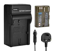 DSTE BP-511 Battery and Charger Compatible with Canon EOS 10D, 20D, 300D, 30D, 40D, 50D, 5D, D30, D60