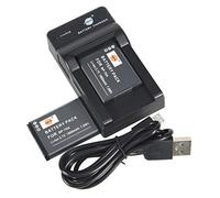 DSTE BP-70A Li-ion Battery (2-Pack) and Micro USB Charger Suit for Samsung ST70 ST71 ST72 ST76 ST80 ST90 ST30 ST60 ST61 ST65 ST66 ST67