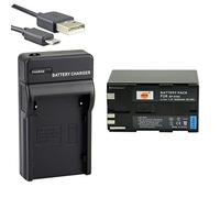 DSTE BP-970G Li-ion Battery and Micro USB Charger Suit for Canon XLH1, XHG1, XHA1, XL2, XM2, XF305, XF300, XF105, XF100