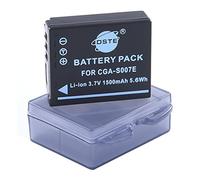 DSTE CGA-S007E Spare Battery Compatible for Panasonic S007E DMC-TZ11 DMC-TZ15 DMC-TZ4 DMC-TZ5 DMC-TZ1 DMC-TZ1-A DMC-TZ1-K DMC-TZ1-S DMC-TZ11GK DMC-TZ15GK