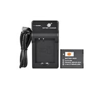 DSTE D-LI96 Li-ion Battery and Micro USB Charger Suitable for Pentax WG-1000