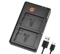 DSTE DE-A80 DE-A80AA USB Dual Charger Compatible for Panasonic DMW-BLC12