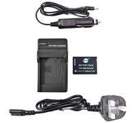 DSTE DMW-BCG10 Rechargeable Li-ion Battery + DC57U Travel and Car Charger Adapter Compatible with Panasonic Lumix DMC-ZS20 DMC-ZS25 DMC-ZX1 DMC-ZX3 as Panasonic DMW-BCG10E DMW-BCG10PP Leica DC7