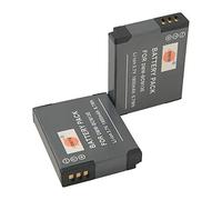 DSTE DMW-BCM13E Battery (2-pack) Compatible with Panasonic Lumix DMC-FT5 DMC-TS5 DMC-TZ37 DMC-TZ40 DMC-ZS27 DMC-ZS30