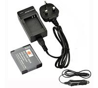 DSTE DMW-BCM13E DMW-BCM13PP Rechargeable Li-ion Battery + Charger DC145U Compatible with Panasonic Lumix DMC-FT5, DMC-TS5, DMC-TZ37, DMC-TZ40, DMC-TZ41, DMC-ZS27, DMC-ZS30 Digital Cameras