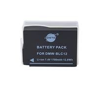 DSTE DMW-BLC12 DMW-BLC12E DMW-BLC12PP Li-Ion Battery Compatible with Panasonic Lumix DMC-G7, DMC-GH2, DMC-FZ330, DMC-FZ200, DMC-FZ1000
