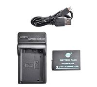 DSTE DMW-BLD10E Li-ion Battery and Micro USB Charger Case Compatible with Panasonic DMW-BLD10, DMW-BLD10PP, DE-A93B and Panasonic Lumix DMC-G3, DMC-GF2, DMC-GX1