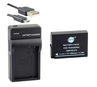 DSTE DMW-BLD10E Li-ion Battery and Micro USB Charger Suit for Panasonic Lumix DMC-G3, DMC-GF2, DMC-GX1