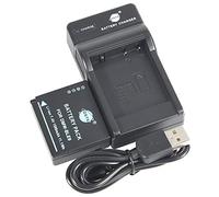 DSTE DMW-BLE9 Li-ion Battery and Micro USB Charger Compatible for Panasonic Lumix DMC-GF3 DMC-GF3GK DMC-GF5 DMC-GF6 DMC-GX7 DMC-LX100