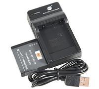 DSTE DMW-BLH7 Li-ion Battery and Micro USB Charger Suit for Panasonic Lumix DMC-GM1 DMC-GM1D DMC-GM1K DMC-GM1KD DMC-GM1KEB