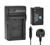 DSTE DMW-BMB9 Battery and Charger Kit Compatible with Panasonic Lumix DMC-FZ40, DMC-FZ60, DMC-FZ62, DMC-FZ70, DMC-FZ72, DMC-FZ100, DMC-FZ150