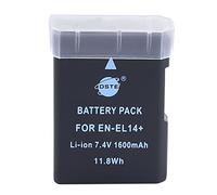 DSTE EN-EL14 ENEL14 Battery Compatible with Nikon D3100 D3200 D3300 D3400 D5100 D5200 D5300 D5500 D5600