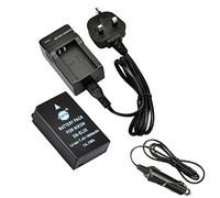 DSTE® EN-EL20 Rechargeable Li-ion Battery + Charger DC125U for Nikon Coolpix A, Nikon 1 J1, Nikon 1 J2, Nikon 1 J3, Nikon 1 AW1, Nikon 1 S1, Nikon 1 V3 Digital Cameras