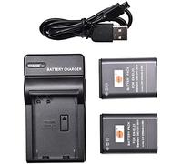 DSTE EN-EL23 Li-ion Battery (2-Pack) and Micro USB Charger Compatible for Nikon Coolpix P600 S810c P900S Digital Camera