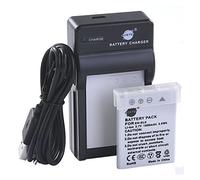 DSTE EN-EL8 Li-ion Battery (2-Pack) and Micro USB Charger Suit for Nikon Coolpix P1 P2 S1 S2 S3 S5 S6 S7 S8 S9