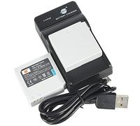 DSTE IA-BP85ST Camera Battery (2-pack) and USB Charger Compatible with Samsung VP-MX20 VP-MX25 HMX-H100 HMX-H104 HMX-H105 HMX-H106 SC-HMX10