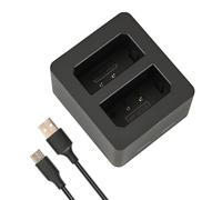 DSTE LC-SCL5 Dual Charger Compatible for Leica BP-SCL5, M10, M10R, M10P