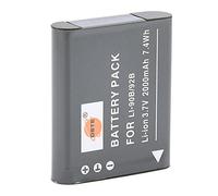 DSTE Li-90B(3.7V 2000mAh) Rechargerable Li-ion Battery Compatible with Olympus SH-1 SH-50 iHS SH-60 SP-100 SP-100EE Tough TG-6 TG-1 iHS TG-2 iHS TG-3 XZ-2 iHS Camera as Li-92B