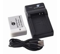 DSTE Li-Ion Battery and Micro USB Charger Suitable for Canon NB-10L, PowerShot G1X, G3x, G15, G16, SX40, SX50, SX60 G3 x Camera