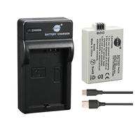 DSTE LP-E5 Battery and USB Charger Compatible with Canon 450D, 500D, 1000D, Kiss X2, X3, Rebel XS, XSi