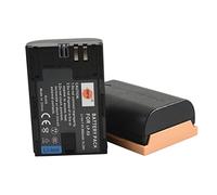 DSTE LP-E6 Rechargerable Lithium-ion Battery for Canon Series Camera, 2 Pieces