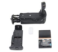 DSTE Multi-Power Vertical Battery Handle Holder Compatible for Canon EOS 7D Mark II Digital SLR Camera as BG-E16 with 2-Pack LP-E6