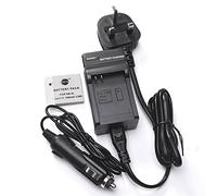 DSTE NB-4L Rechargeable Li-ion Battery + DC22U Travel and Car Charger Adapter for Canon PowerShot SD40 SD30 SD200 SD300 SD400 SD430 SD450 SD600 SD630 SD750 SD780