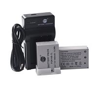 DSTE NB-7L 2-Pack Li-ion Battery, 8.4V Battery Charger & USB Cable for Canon PowerShot G10 G11 G12 SX30