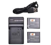 DSTE NB-8L Li-ion Battery (2-Pack) and Micro USB Charger Suitable for Canon PowerShot A2200 A3000 A3001 A3100 A3200 A3300 is Camera