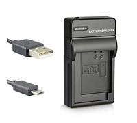 DSTE NEW USB Camera Battery Charger Compatible for Canon NB-12L NB-13L