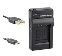 DSTE NEW USB Camera Battery Charger Compatible for Olympus Fuji NP-45 LI-30B LI-40B LI- 42B EN-EL10 CNP-80 D-LI63
