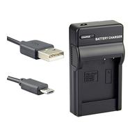 DSTE NEW USB Camera Battery Charger Compatible for Panasonic DMW-BCF10E DMW-BCG10E DMW-BCJ13