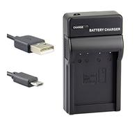DSTE NEW USB Camera Battery Charger Compatible for Panasonic DMW-BCH7E DMW-BCH7,ISAW A1