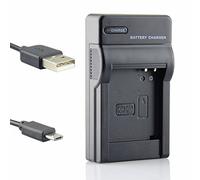 DSTE NEW USB Camera Battery Charger Compatible for Panasonic DMW-BCM13E DMW-BCM13