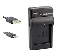 DSTE NEW USB Camera Battery Charger Compatible for Panasonic DMW-BLE9 DMW-BLE9e DMW-BLG10 DMW-BLH7E