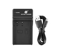 DSTE NEW USB Camera Battery Charger Compatible for Panasonic DMW-BLF19E,DMW-BLF19,BLF19
