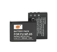 DSTE NP-85 Rechargeable Li-ion Battery (2-pack) Compatible with Fujifilm FinePix S1 SL240 SL245 SL260 SL280 SL300 SL305 SL1000