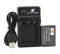 DSTE NP-85 Rechargeable Li-ion Battery + Travel and USB Charger Compatible for Fujifilm FinePix S1 SL240 SL245 SL260 SL280 SL300 SL305 SL1000 Digital Camera