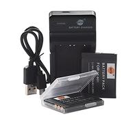 DSTE NP-BD1 Li-ion Battery (2 Pieces) and Micro USB Charger Compatible with Sony DSC-G3, DSC-T2, DSC-T70, DSC-T75, DSC-T77, DSC-T90, DSC-T200, DSC-T300, DSC-T700, DSC-T900