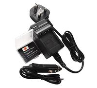 DSTE® NP-BD1 Rechargeable Li-ion Battery + DC02U Travel and Car Charger Adapter for Sony Cyber-shot DSC-G3, DSC-T2, DSC-T70, DSC-T75, DSC-T77, DSC-T90, DSC-T200, DSC-T300, DSC-T500, DSC-T700, DSC-T900, DSC-TX1 Camera as NP-FD1