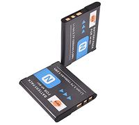 DSTE NP-BN1 Rechargeable Li-ion Battery (2-pack) Compatible with Sony DSC-QX10,DSC-QX100,DSC-TF1,DSC-TX5,DSC-TX7, DSC-TX9,DSC-TX10,DSC-TX20,DSC-TX30