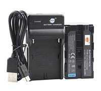 DSTE NP-F970 Li-ion Battery and Micro USB Charger Suit Compatible with Sony CCD-TR716 CCD-TR818 CCD-TR910 CCD-TR917 CCD-TR930 CCD-TR940